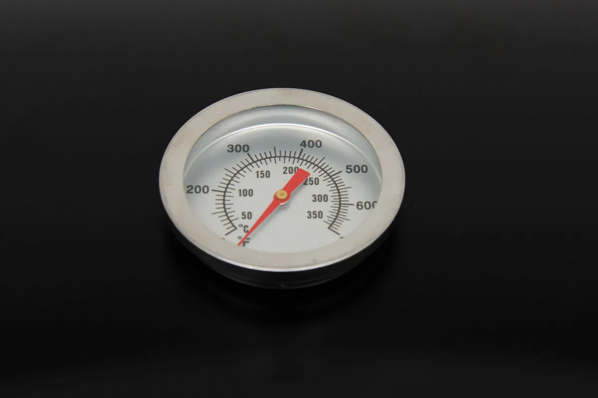Barbecue a Gas 3 Bruciatori con Termometro Digitale Integrato e Bruciatore Laterale in Acciaio Inox
