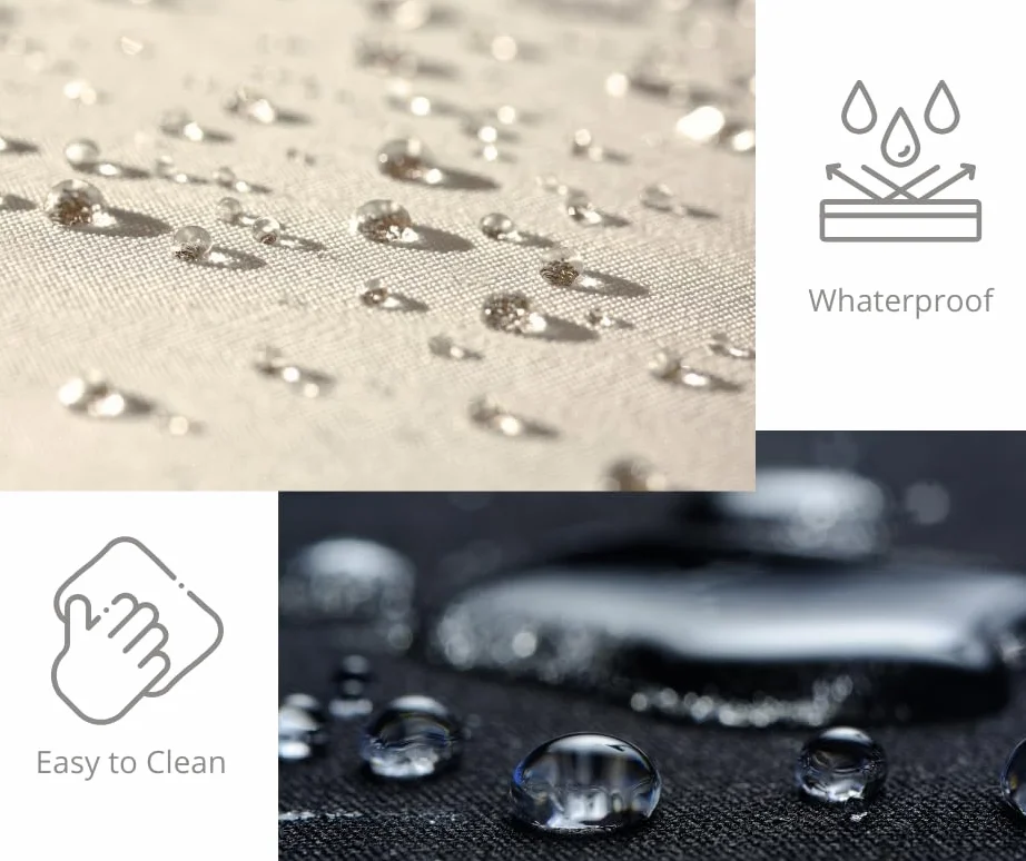 SET 2 PEZZI Materassino Prendisole Pieghevole Cuscino Imbottito per Sdraio Poltrona Relax Lettino Spiaggia Trasportabile Salvaspazio Resistente Acqua Sabbia Misura 58x190 cm Mod. Fisar Colore Beige