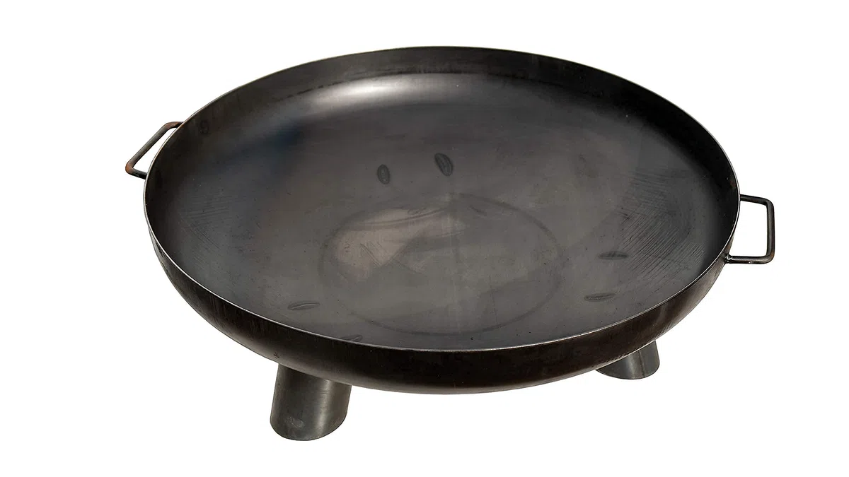Braciere Coburg Ø 80 cm, Braciere da Giardino, Braciere da Esterno in Acciaio
