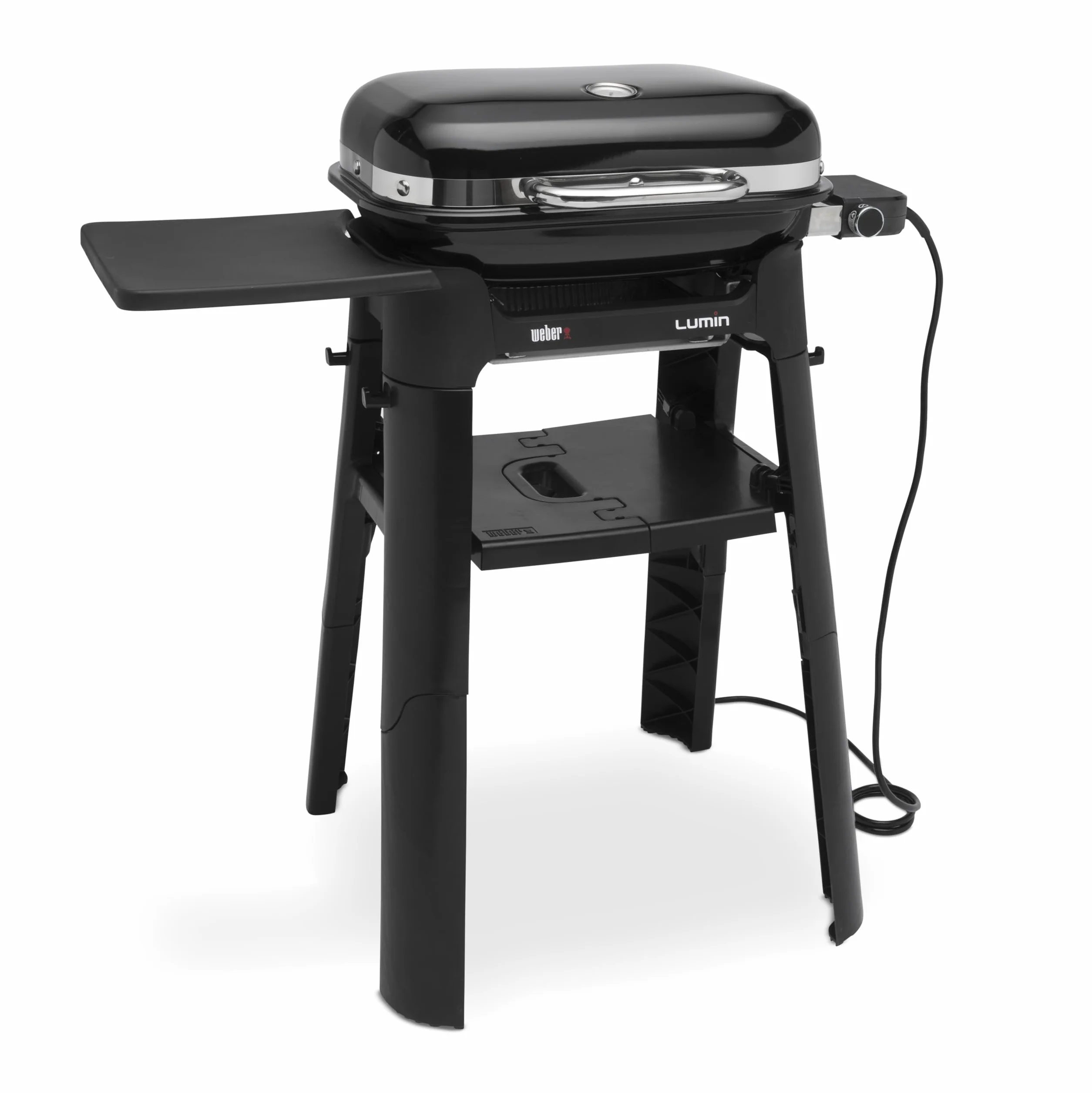 Weber Lumin Compact Barbecue Elettrico con Stand 43x32cm 315°C Nero