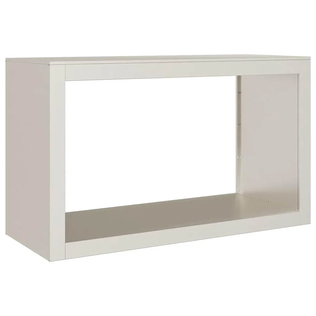 vidaXL Rastrelliera per Legna 100x40x60 cm Acciaio Corten, Porta Legna Esterno Interno