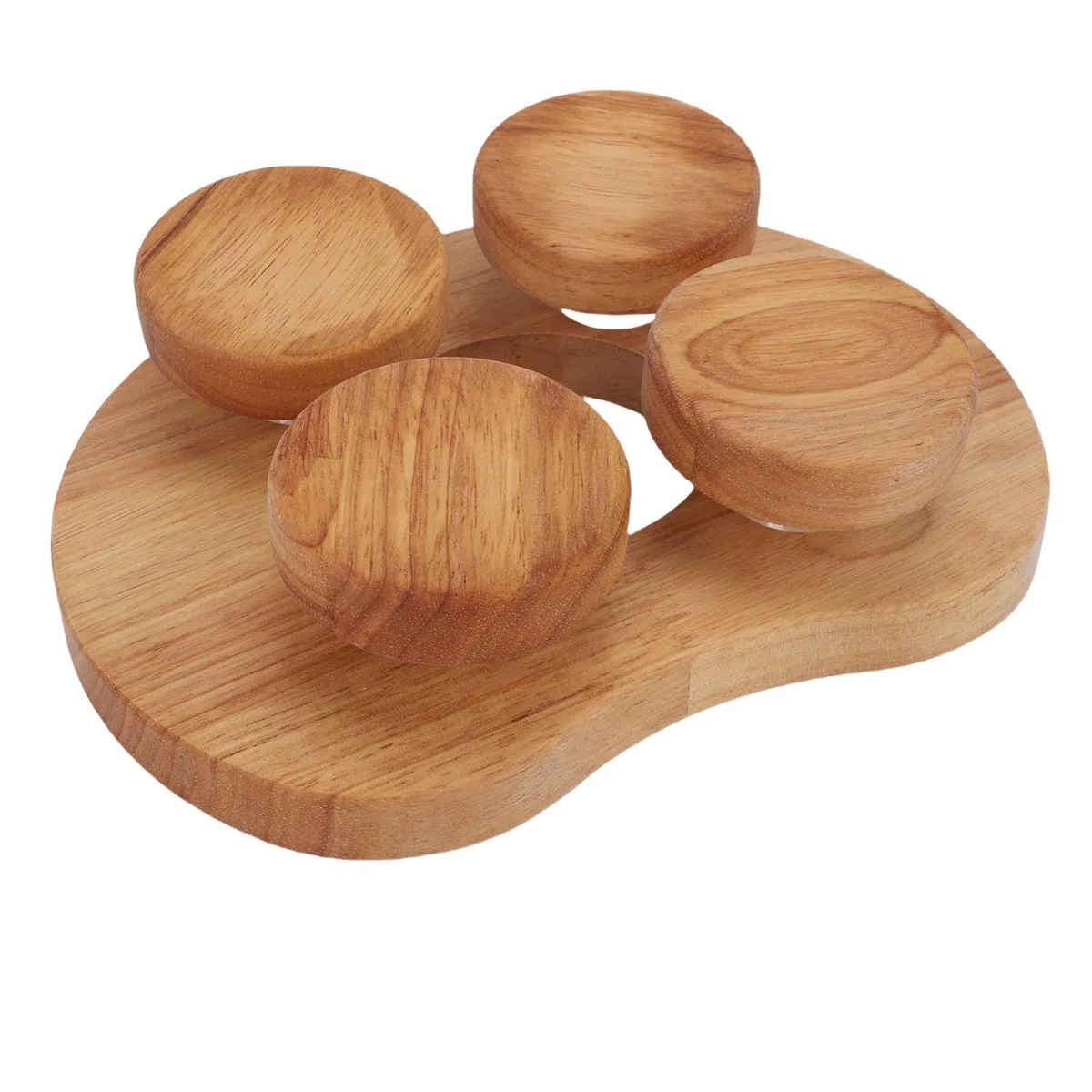 Poggiatesta per Sauna in Legno di Quercia, Cuscino per Collo Girevole 6,69x9,06