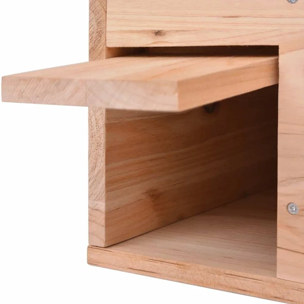 vidaXL Gabbia da Giardino per Ricci Legno Casetta Rifugio Animali Piccoli