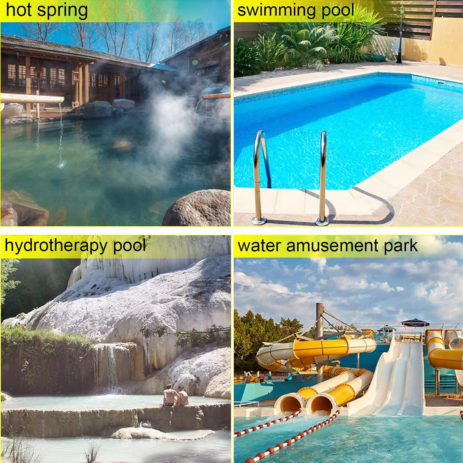 VEVOR Pompa Acqua 1 HP 750 W 19200 L/h 3450 RPM Piscina Elettropompa Filtro