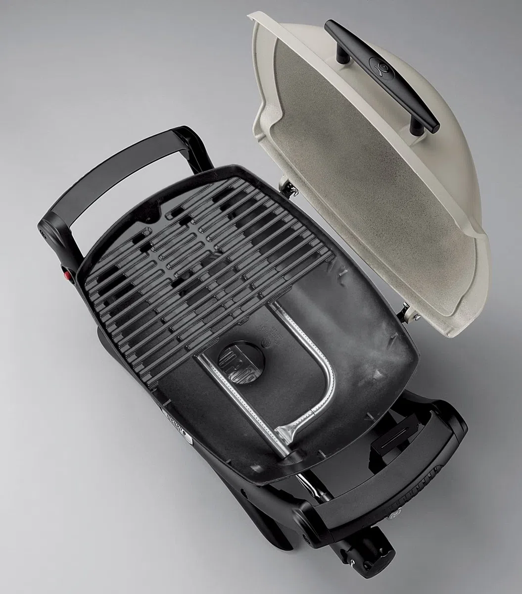 Weber Q1000 BBQ a Gas Barbecue Portatile 43x32cm 1 Bruciatore Ghisa Smaltata Alluminio pressofuso