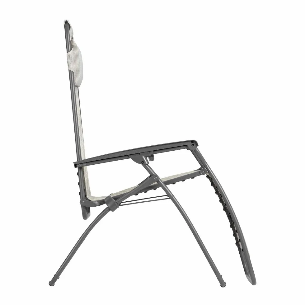 Lafuma Mobilier Relax Clip Pelle Sintetica Segale II Large