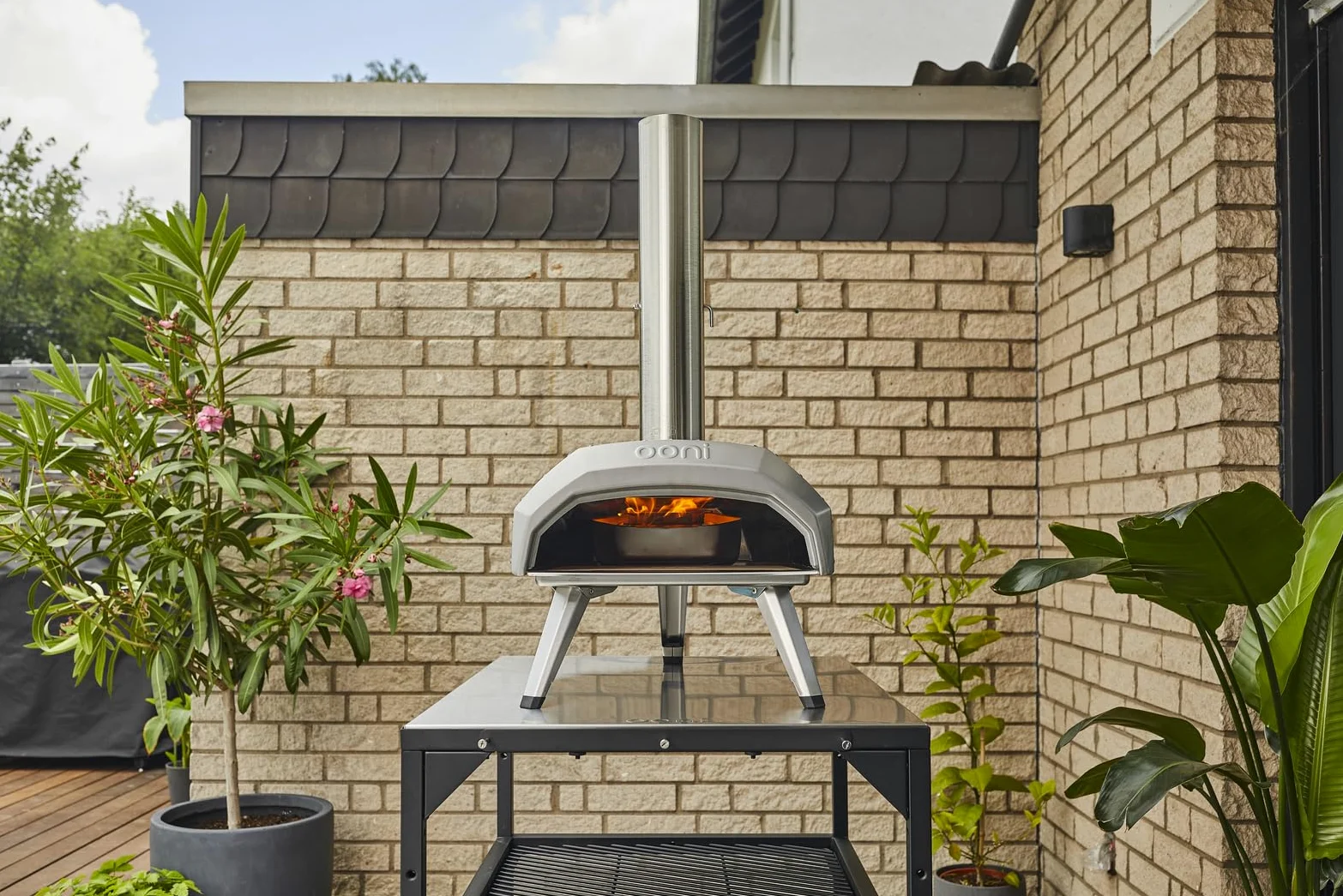 Ooni Karu 12 Forno Pizza a Legna e Carbone – 500°C in 60 Secondi – Portatile per Pizze 30 cm