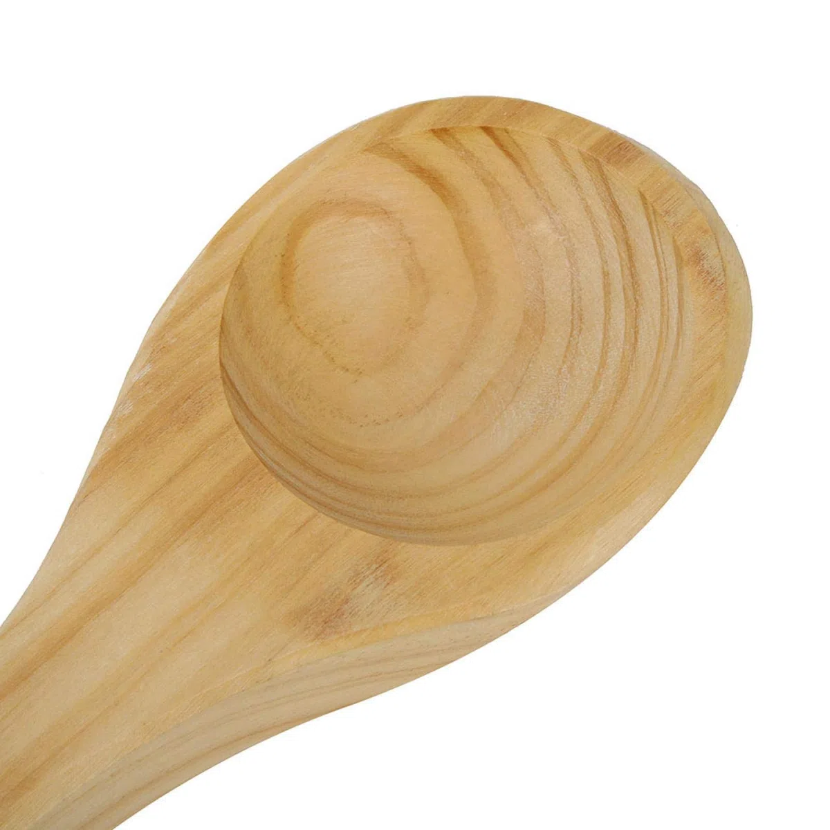 Mestolo per Acqua in Legno per Sauna, Cucchiaio Singolo Solido per Servire Tè