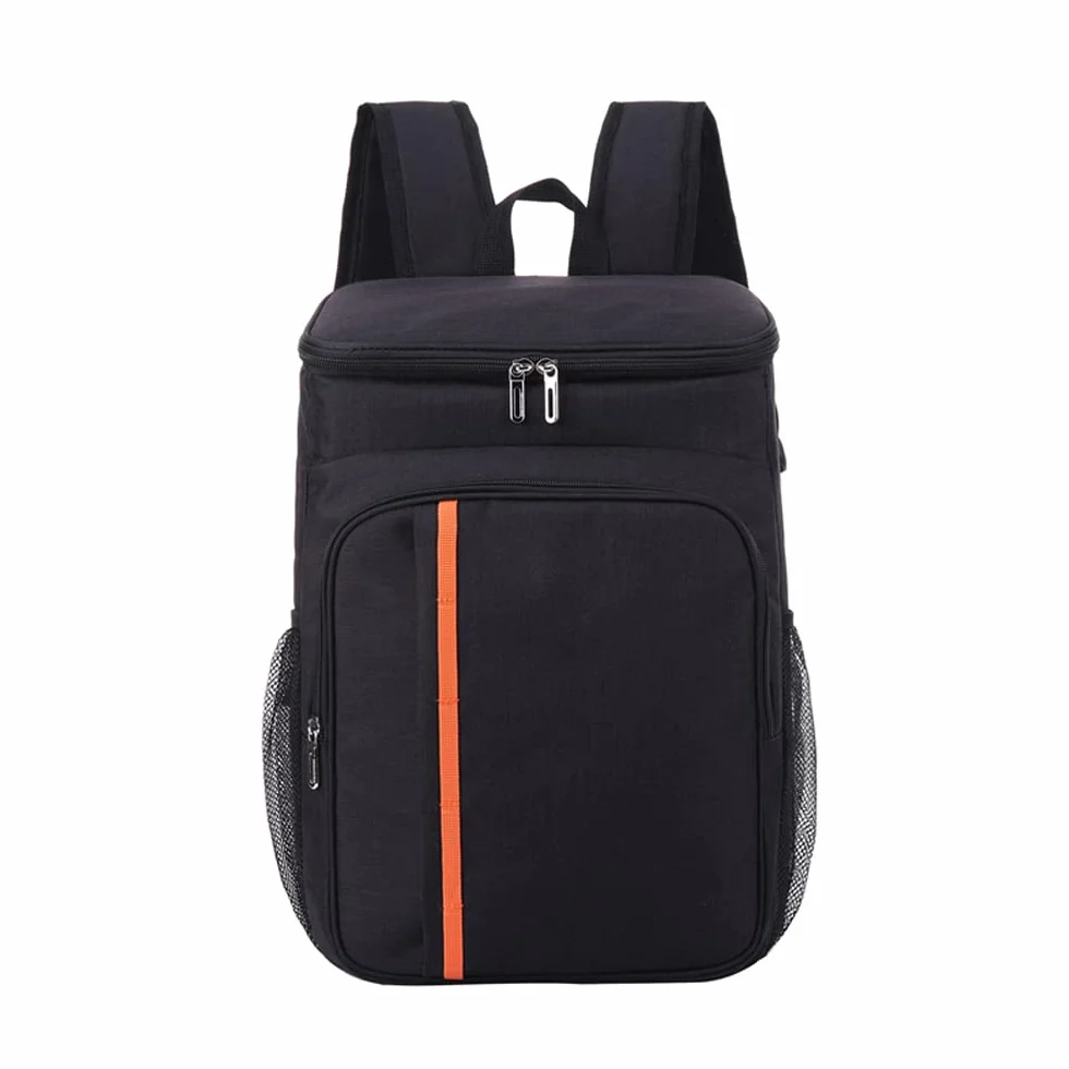 Wakects Zaino Termico 18 Litri Isotermico per Pranzo Picnic Nero