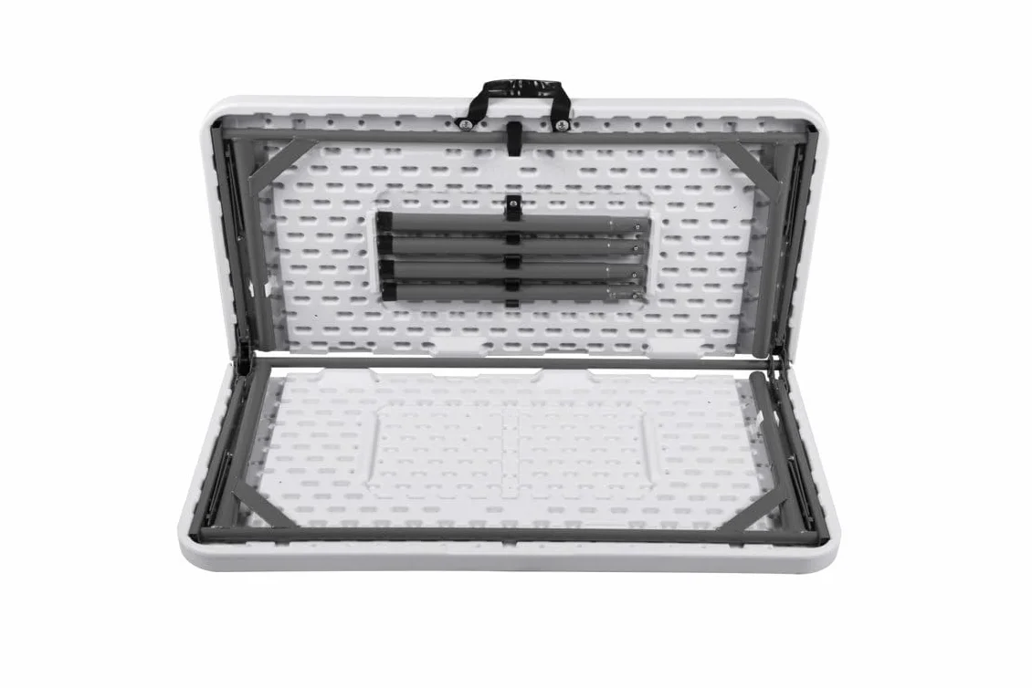 XONE Tavolo Quadrato pieghevole Catering 88x88x74cm metallo resina