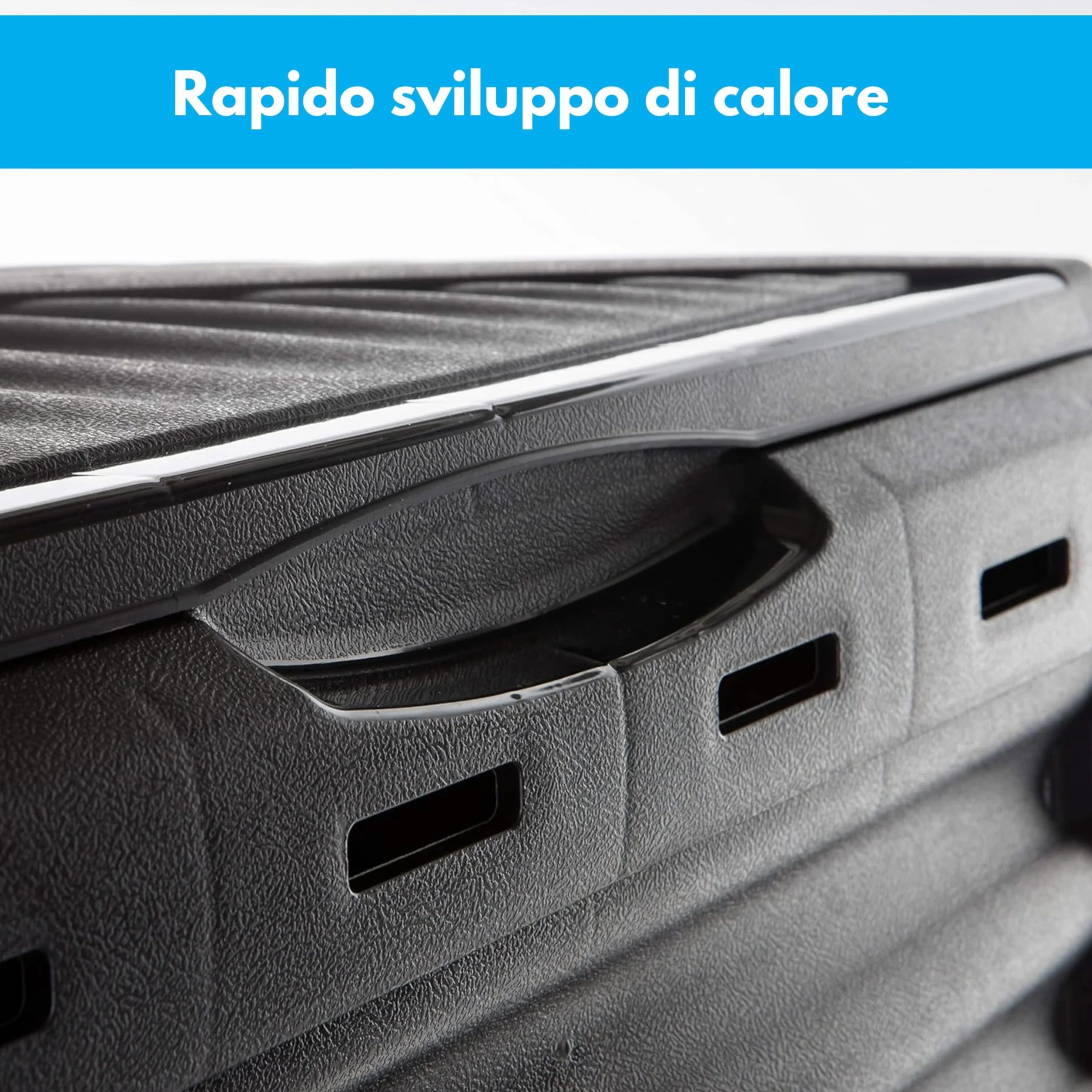 2friends Composter Compostiera Rapida in Plastica Robusta, con Coperchio a Cerniera, 300 Litri (A 83 x L 61 x P 61 cm), Compostiera Termica per Compost di Rifiuti di Giardino e Cucina, 100% Plastica R