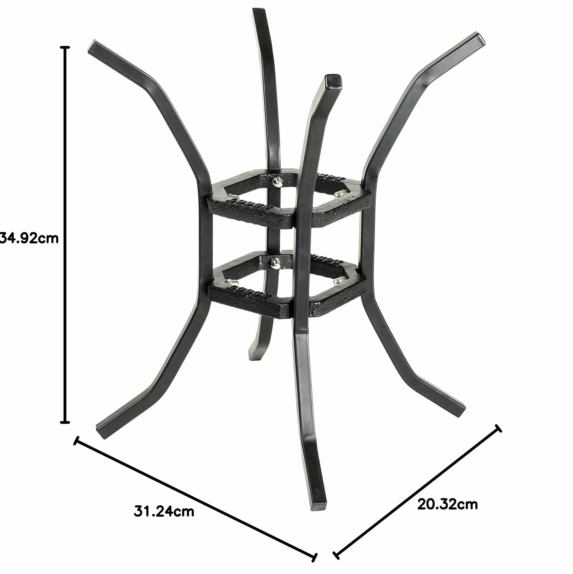Lodge Campfire Cooking Stand, Supporto per Fuoco e Cuoco, Nero, 20 cm