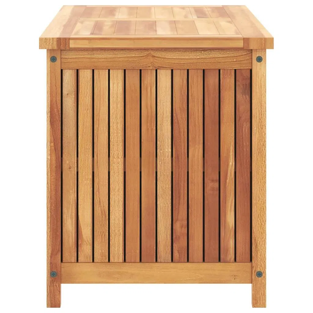 Generico Baule da Giardino 90x50x58 cm in Legno Massello di Teak,Mobili da Giardino,Cassapanche da esterno-315380