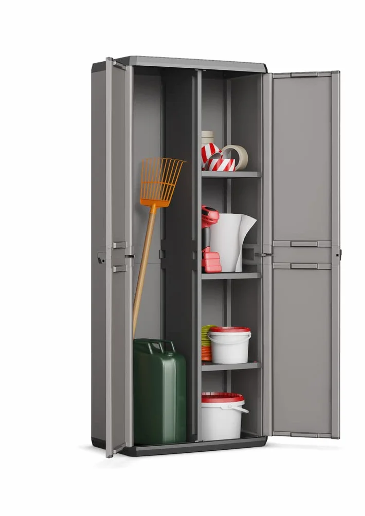 Keter Armadio Utility Piu' Grigio - 68x39x166h