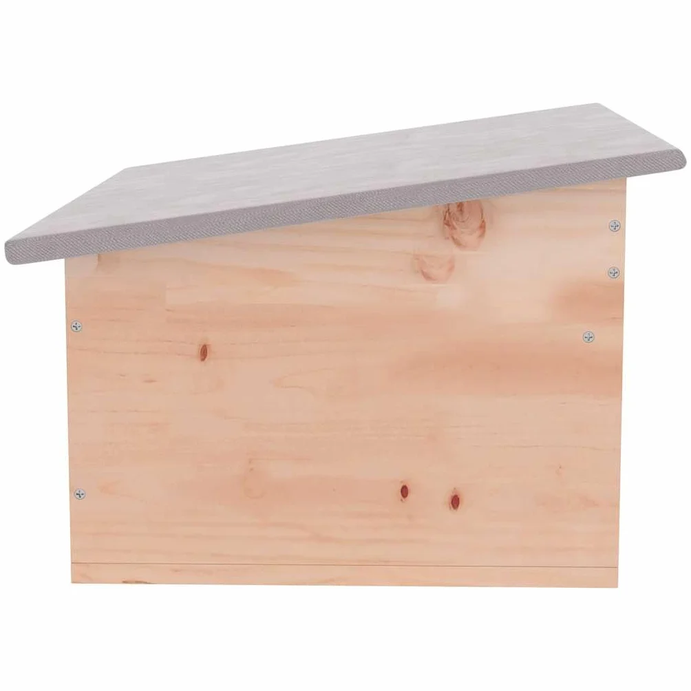 vidaXL Gabbia da Giardino per Ricci Legno Casetta Rifugio Animali Piccoli
