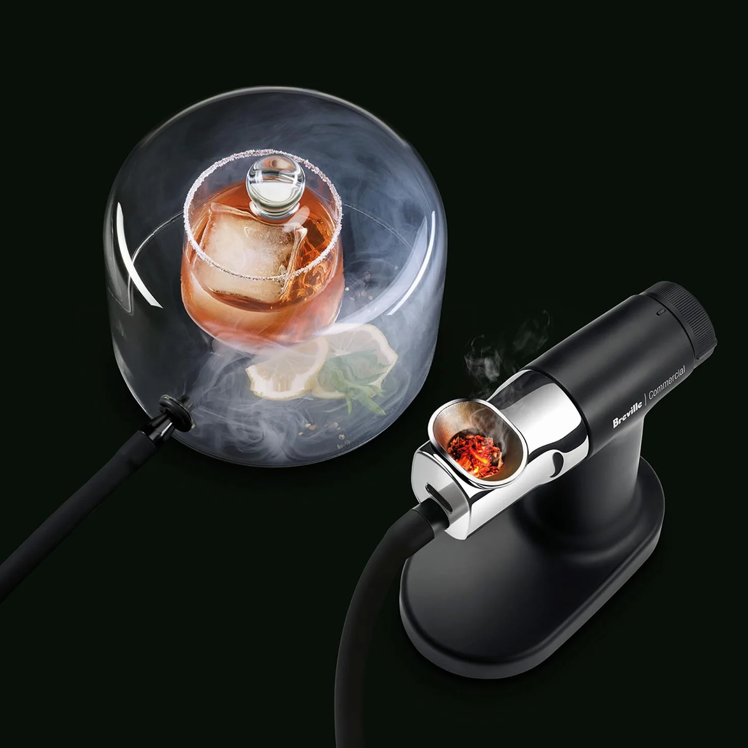 Polyscience Smoking Gun Pro Affumicatore per Alimenti Portatile Nero