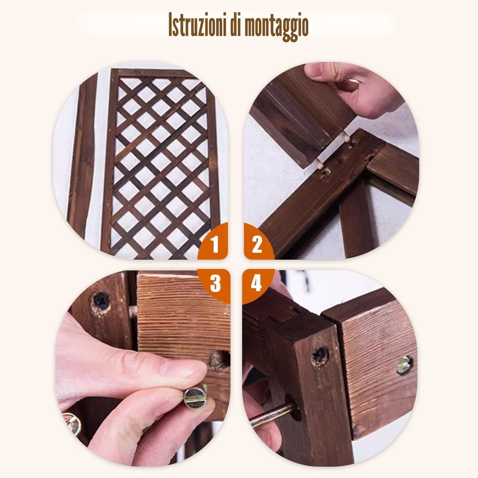 Copri Climatizzatore Esterno in Legno Copri Condizionatore Copertura Radiatore All'aperto Tavola Addensata Impianto Decorativo Display X-Large
