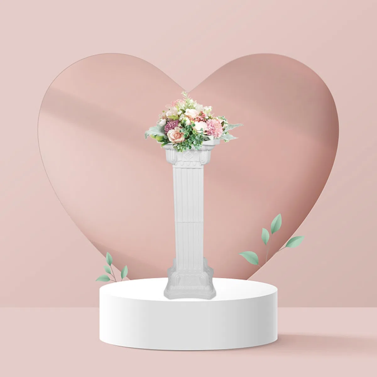 BESPORTBLE Colonna Romana Decorativa Stile Retro Per Matrimoni Statue Eleganti Per Giardino Decorazioni Esterne