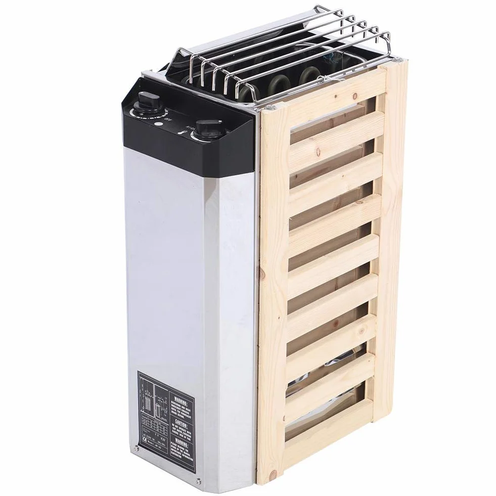 Stufa per Sauna 3KW Riscaldatore in Acciaio Inossidabile 220V