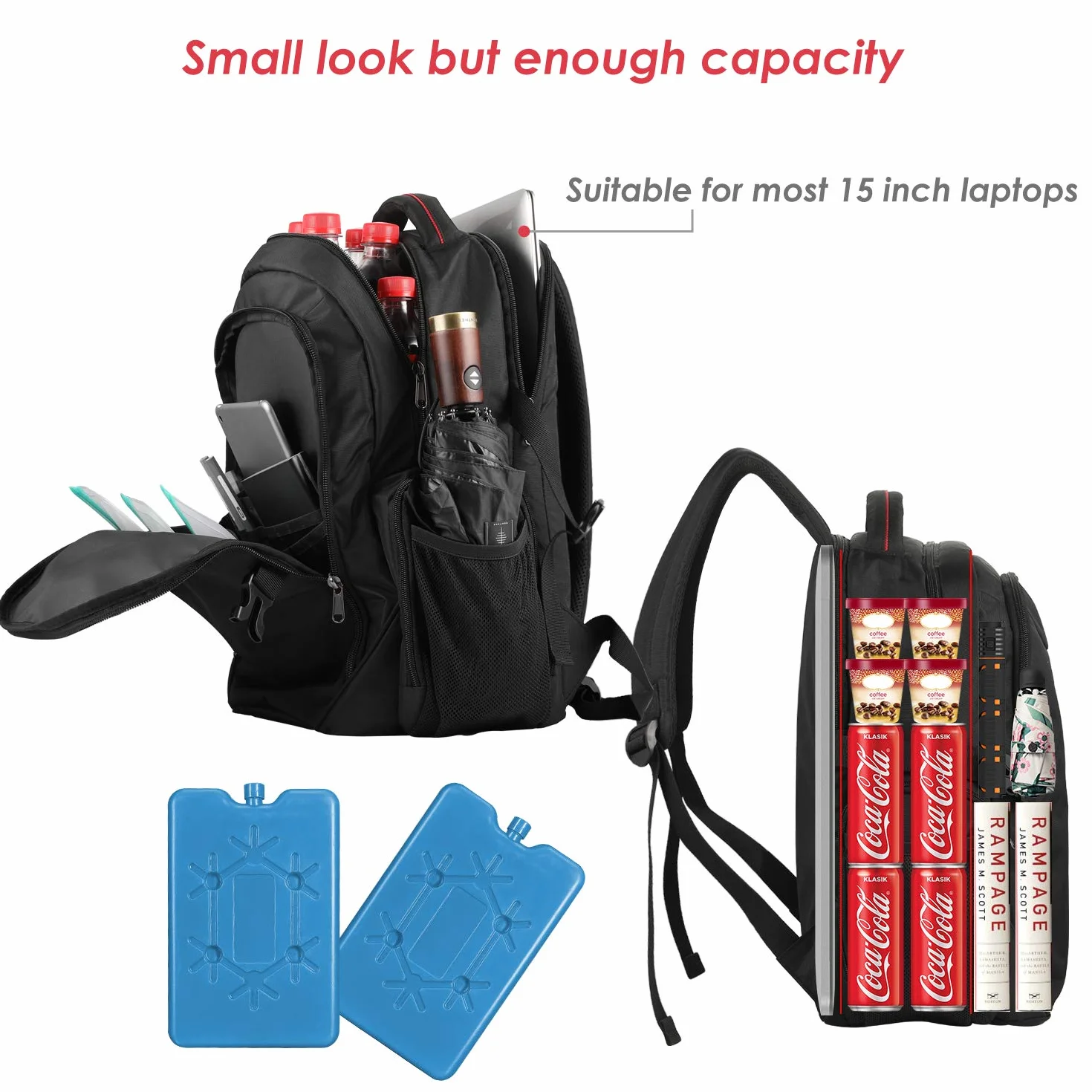 Zaino Frigo 22L Termico OUTXE per Campeggio Picnic Trekking