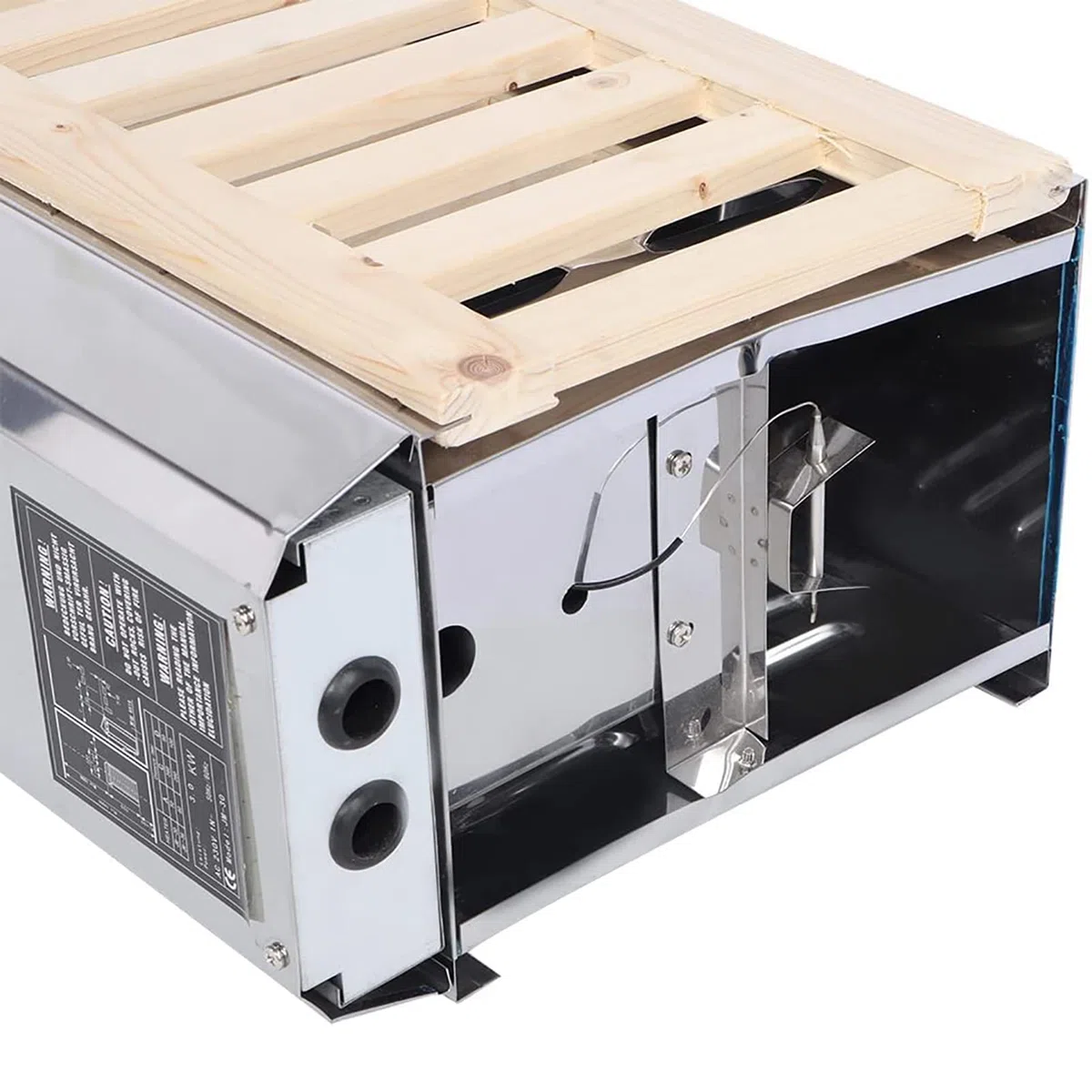 Stufa per Sauna Elettrica 3KW 220V Resistente alla Corrosione con Controllo Interno