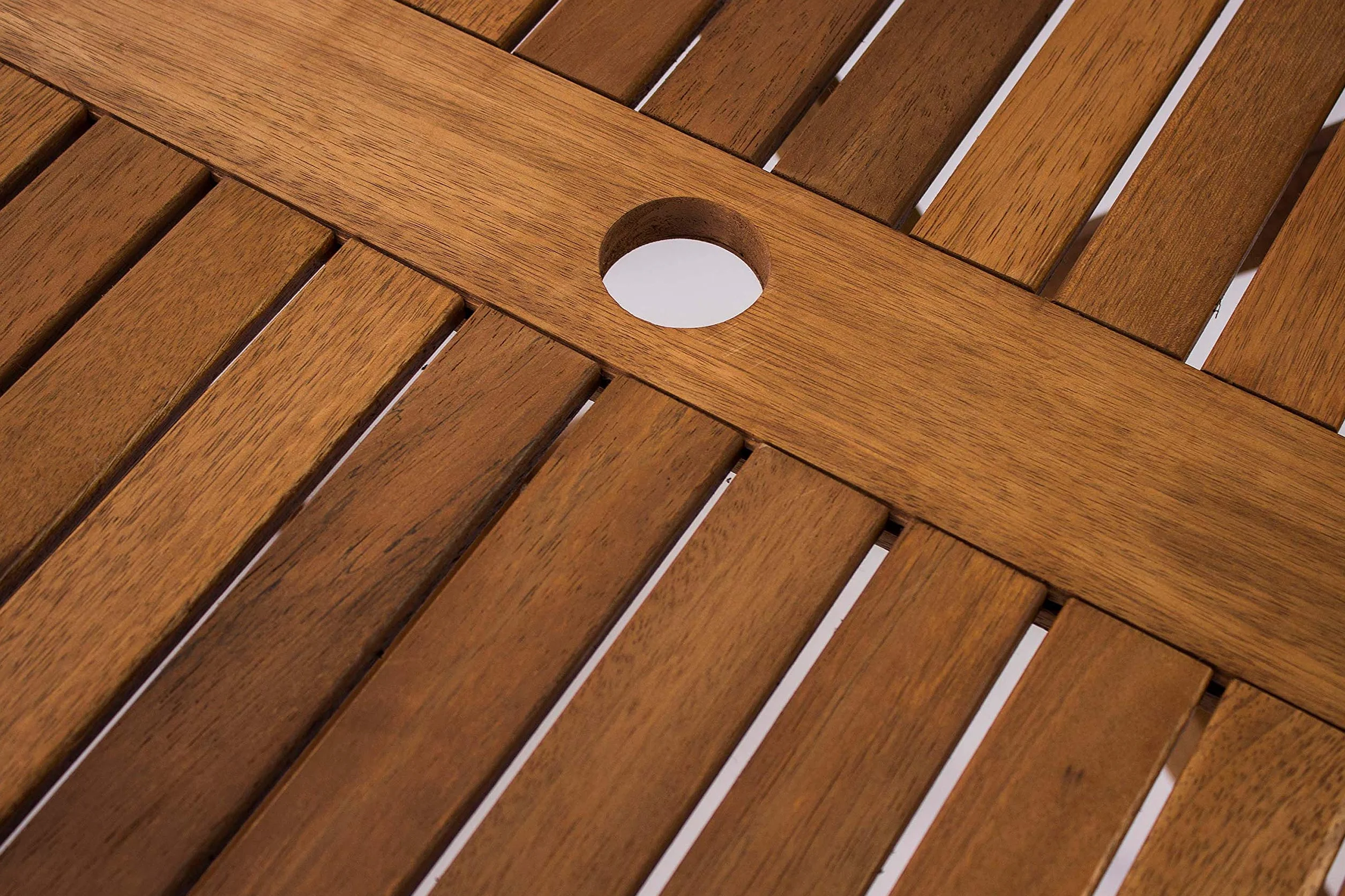 AVANTI TRENDSTORE Malvi Tavolo da giardino legno massiccio LAP 135x72,5x75 cm