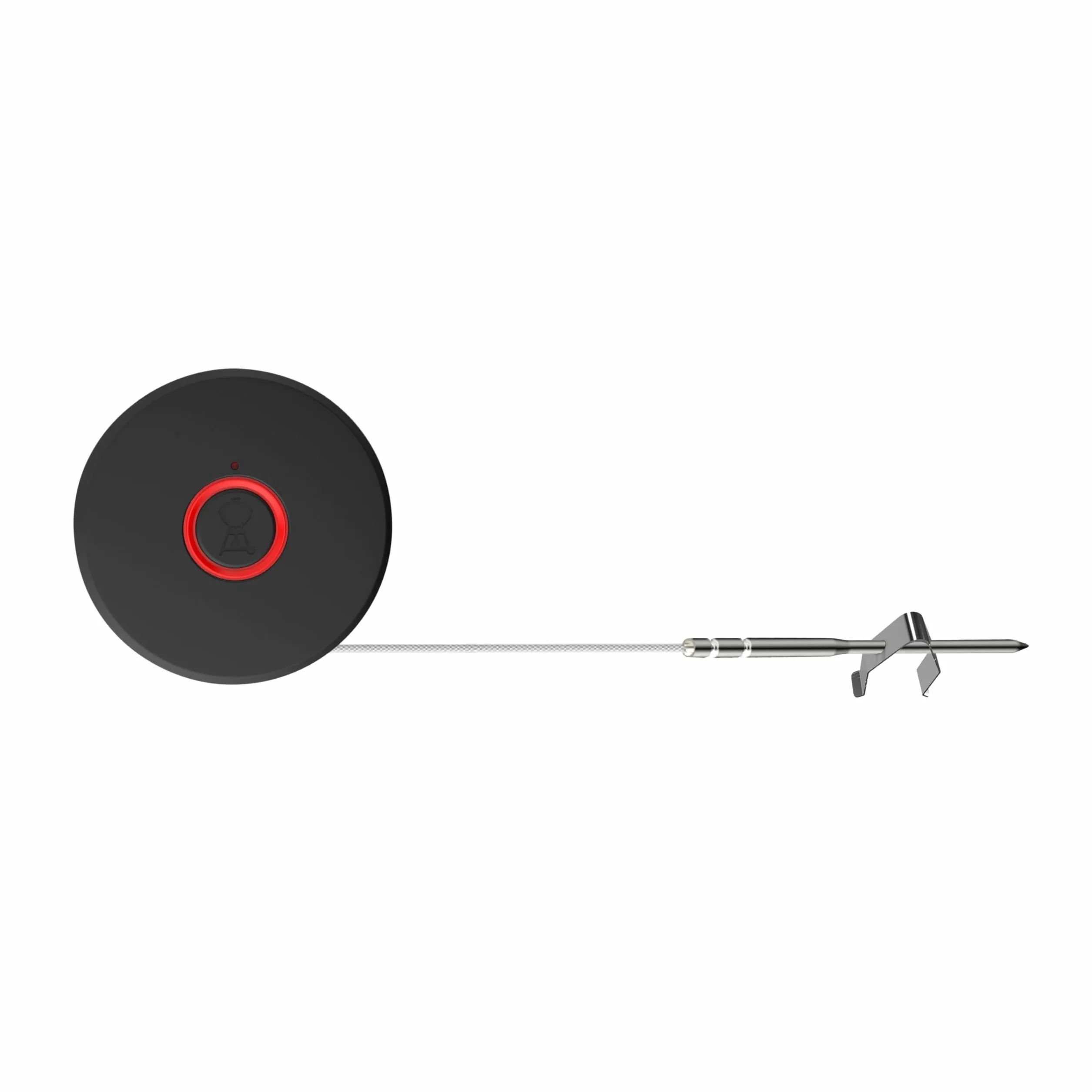 Weber Smart Thermometer con sonda per griglia e Carne/Misura Temperatura della griglia e al Cuore per Una Cottura Perfetta – Nero (3400590)