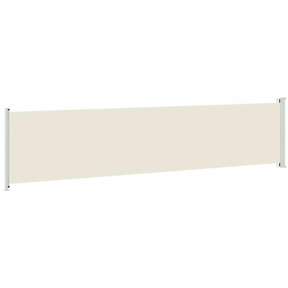 vidaXL Tenda Laterale Retrattile per Patio 140x600 cm Crema