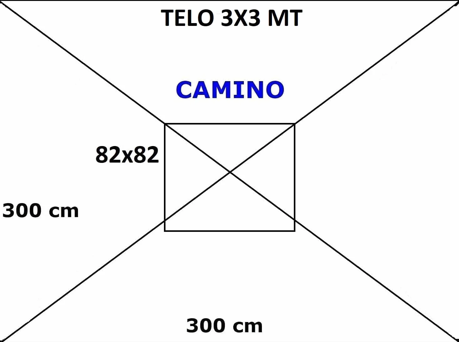 Pokrycie namiotu ogrodowego PVC 3x3 m wodoodporne