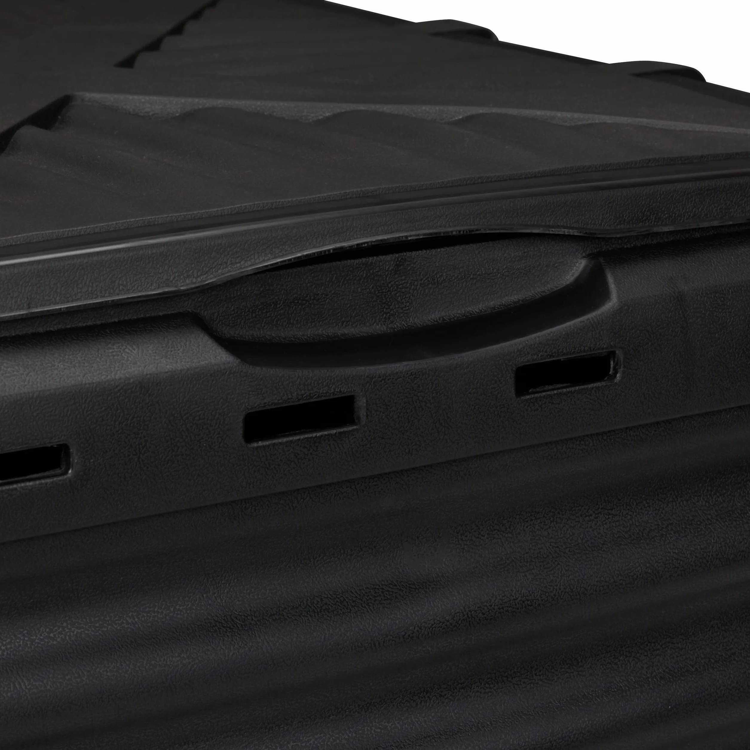 Relaxdays Compostiera da Giardino in Plastica, 230 l per Compost, Contenitore per Foglie, HxLxP: 80 x 60 x 57 cm, Nero