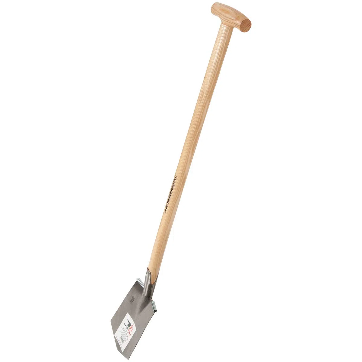 SHW-FIRE - Vanga da donna leggera con manico in legno di frassino da 93 cm con impugnatura a T, ideale per lavori di giardinaggio