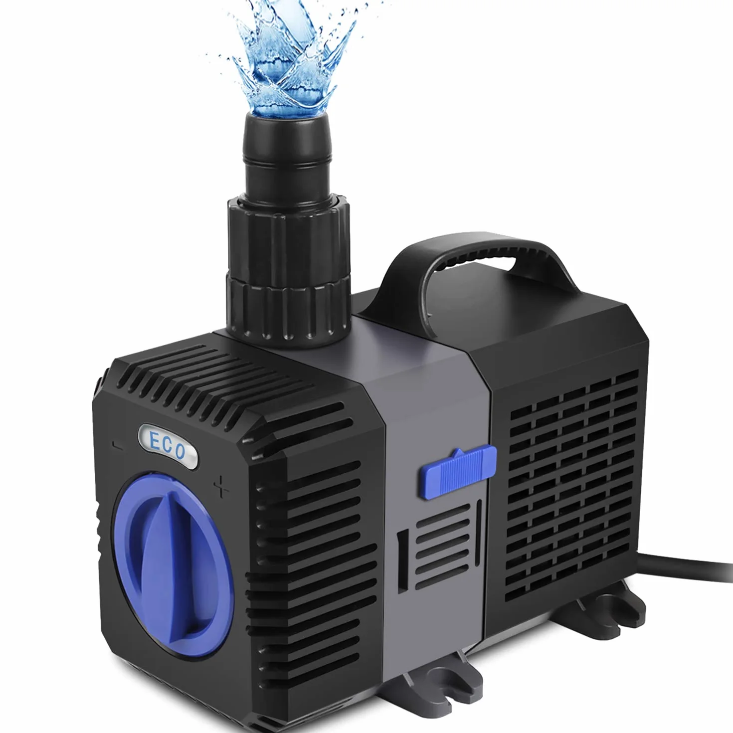 Forever Speed Super Eco - Pompa per laghetti con filtro dell'acqua, a risparmio energetico, per vasche idriche, torrenti, ideale per laghetti per carpe koi 3000L/H 10W