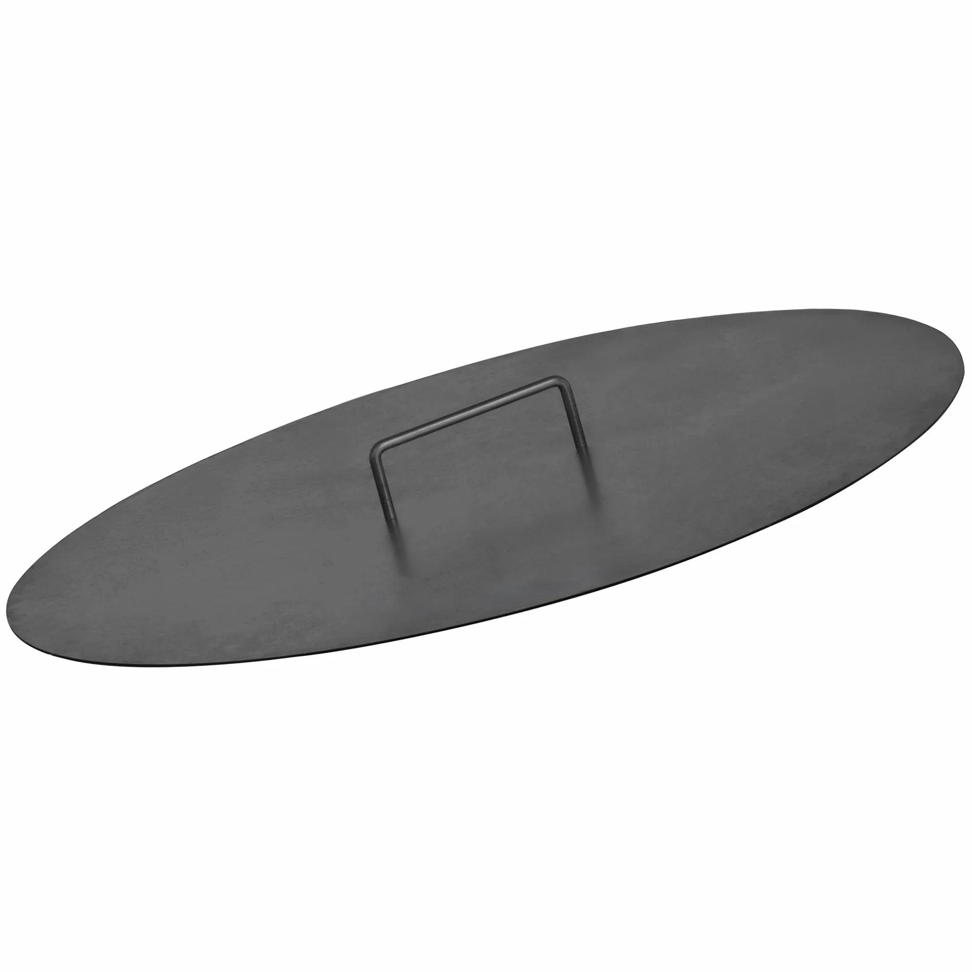 BBQ-Toro Coperchio per braciere 70 cm nero con manico