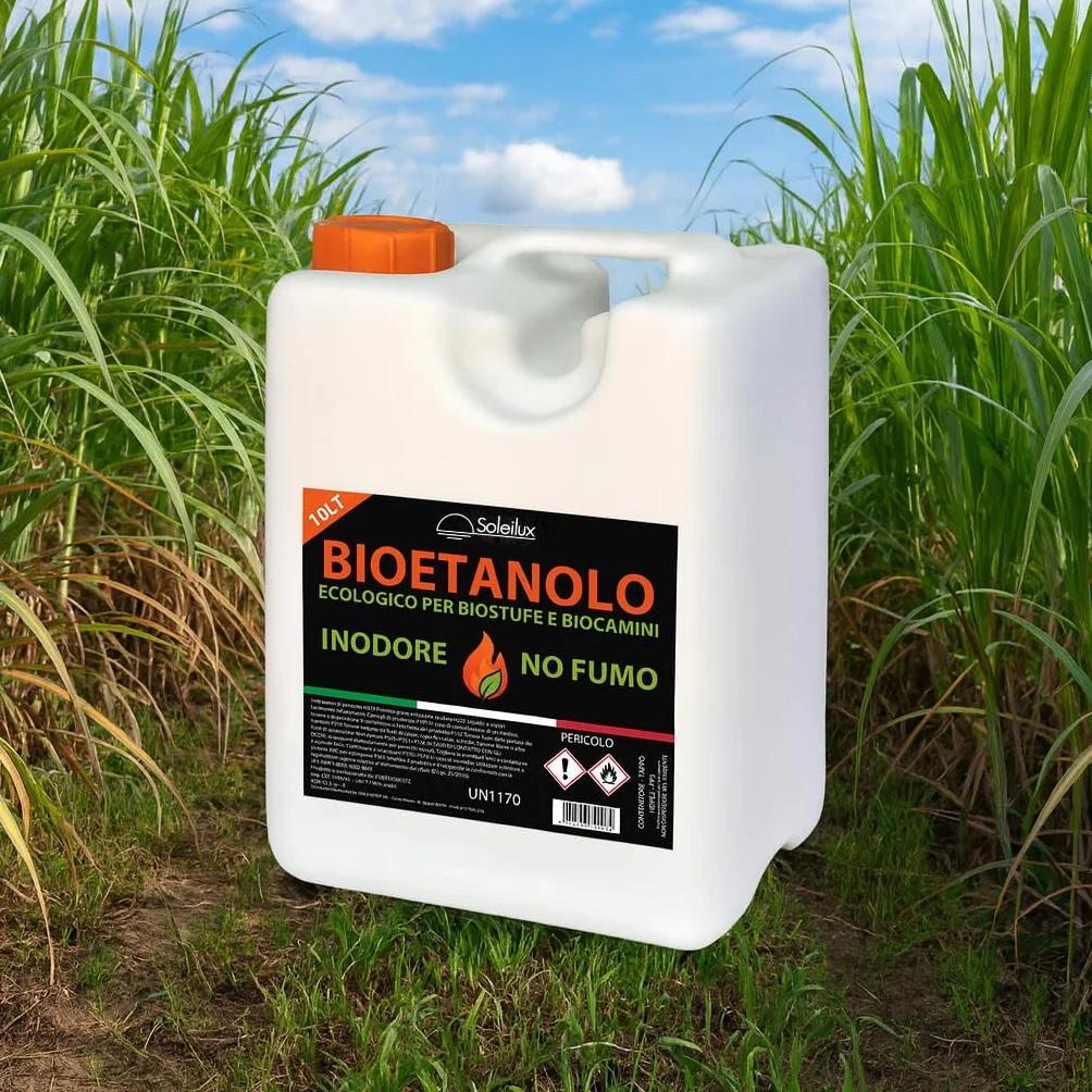 Bioetanolo combustibile 10L do stufe Bio inodore no zolfo