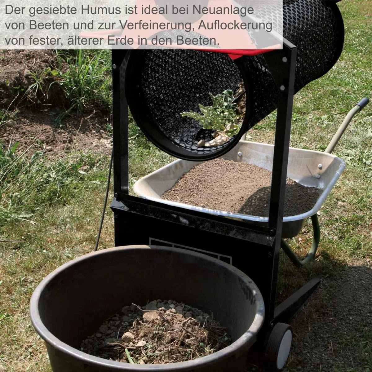 Scheppach Rullo Setaccio da Giardino