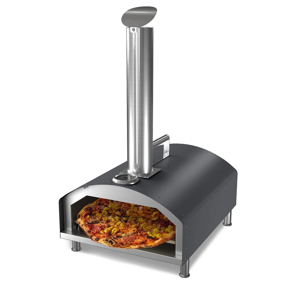 Forno per pizza con pietra refrattaria ACTIVA
