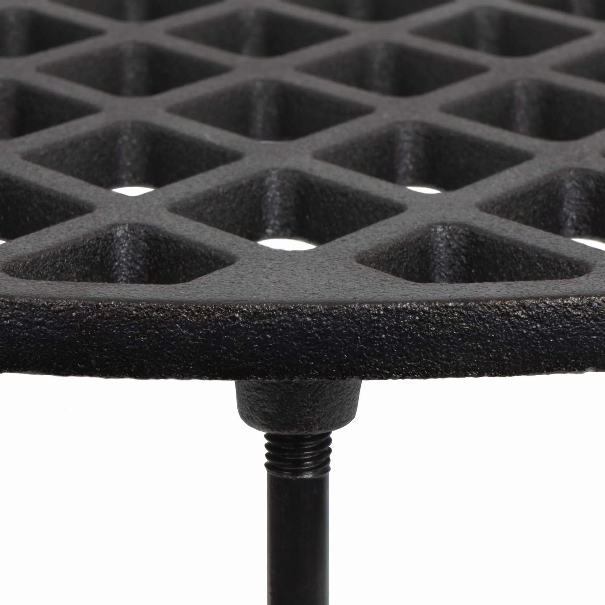BBQ-Toro griglia in ghisa Ø 45 cm con 3 gambe | rotonda | sottopentola per forno olandese, accessori per barbecue | treppiede, griglia per barbecue, griglia in ghisa