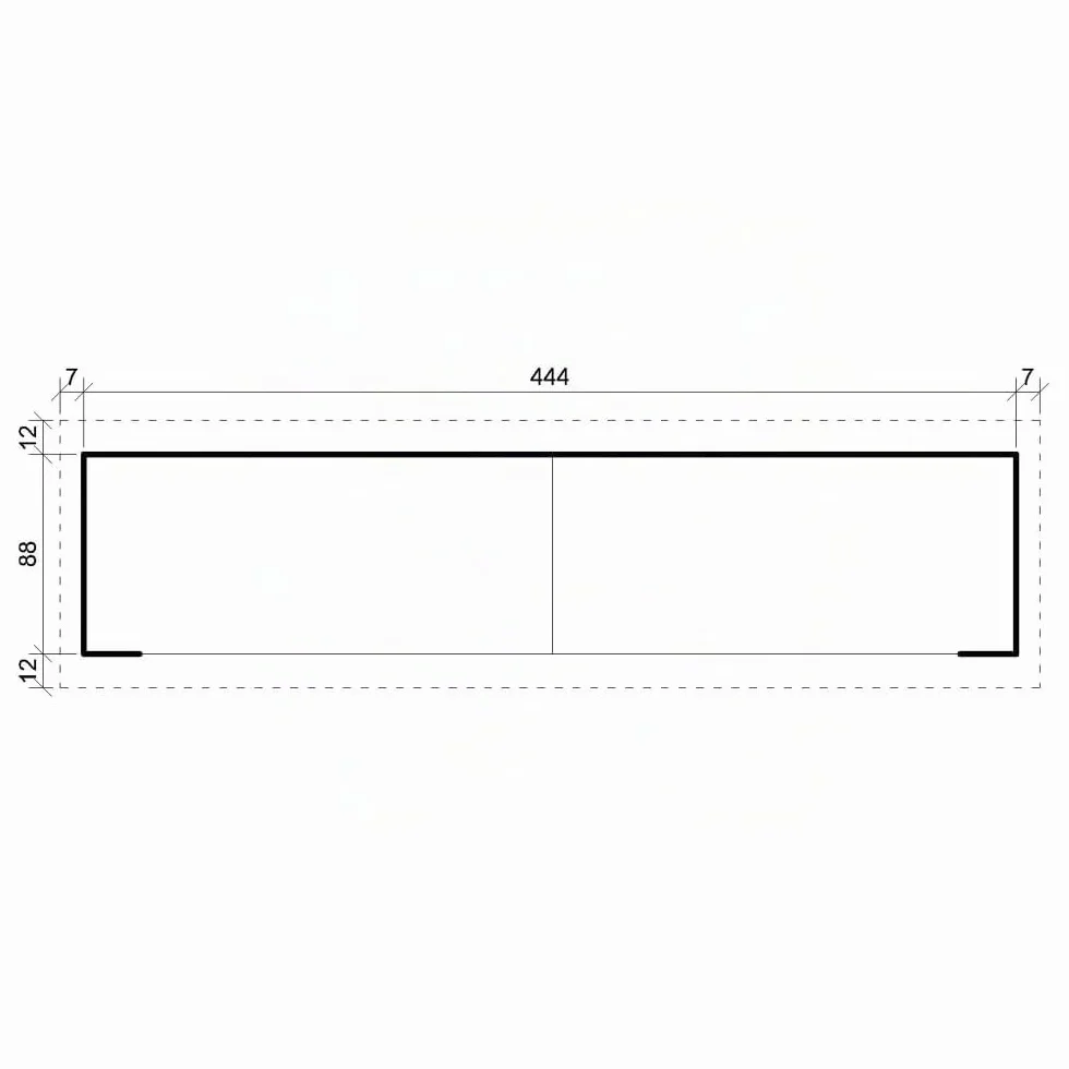 TIMBELA Legnaia da Esterno in Legno - Portalegna da Esterno - Casetta da Giardino in Legno - Porta Legna per Esterno 112x450xA199 cm/10 m3 M203