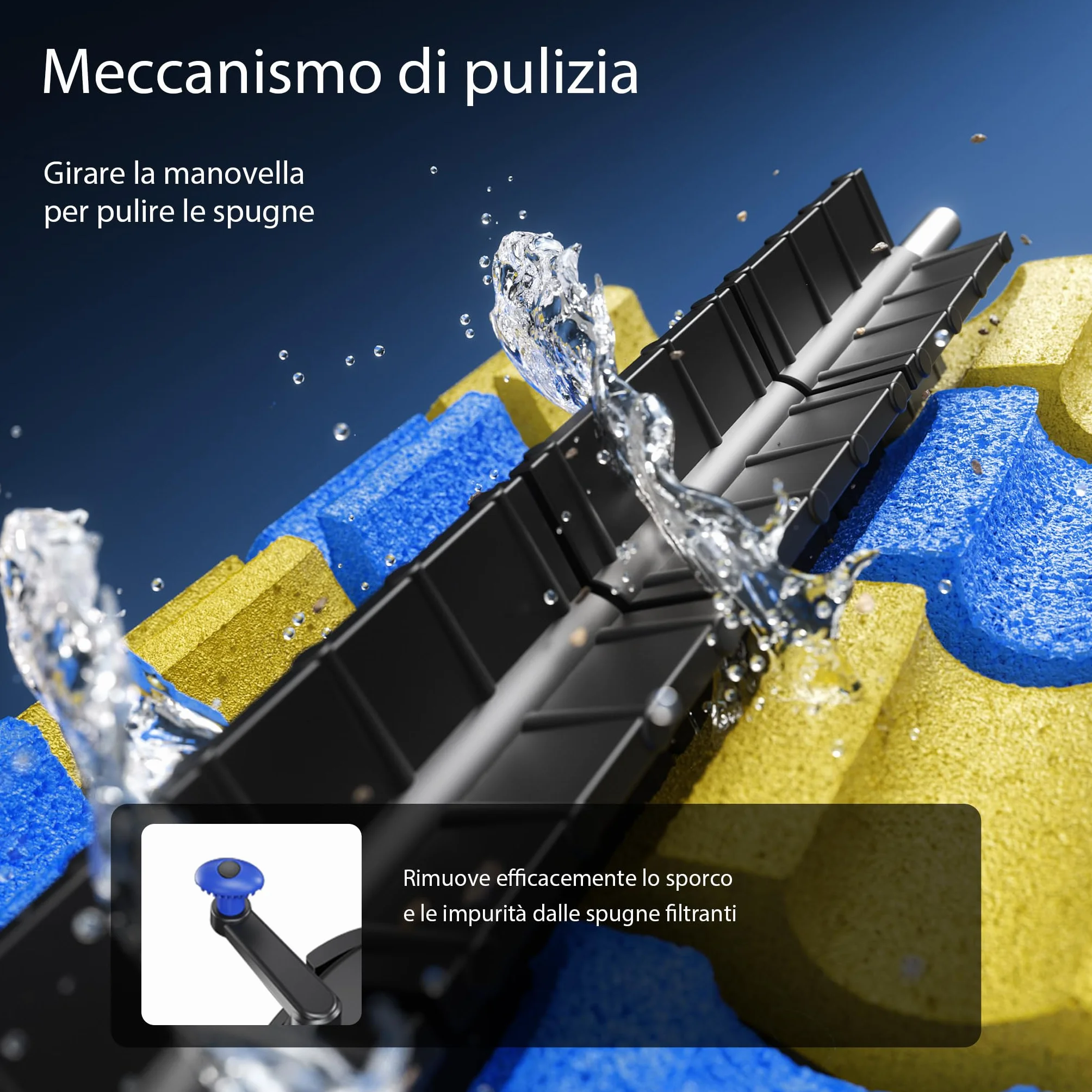 SunSun CPF-2500 Filtro a pressione per laghetto con lampada UVC 11 W 6.000 l/h, Chiarificatore integrato
