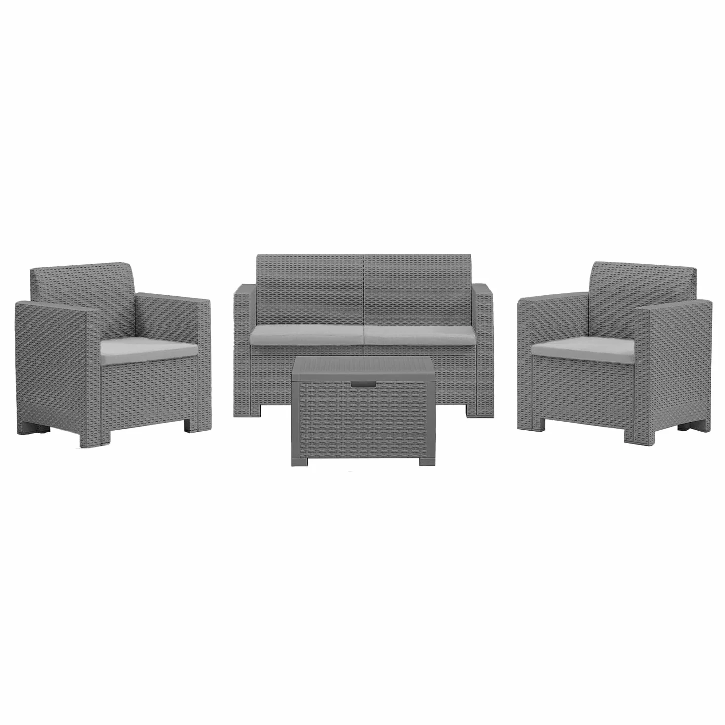BICA 9067.4 Nebraska 2 Salottini 281 x 155 x 79 cm Antracite