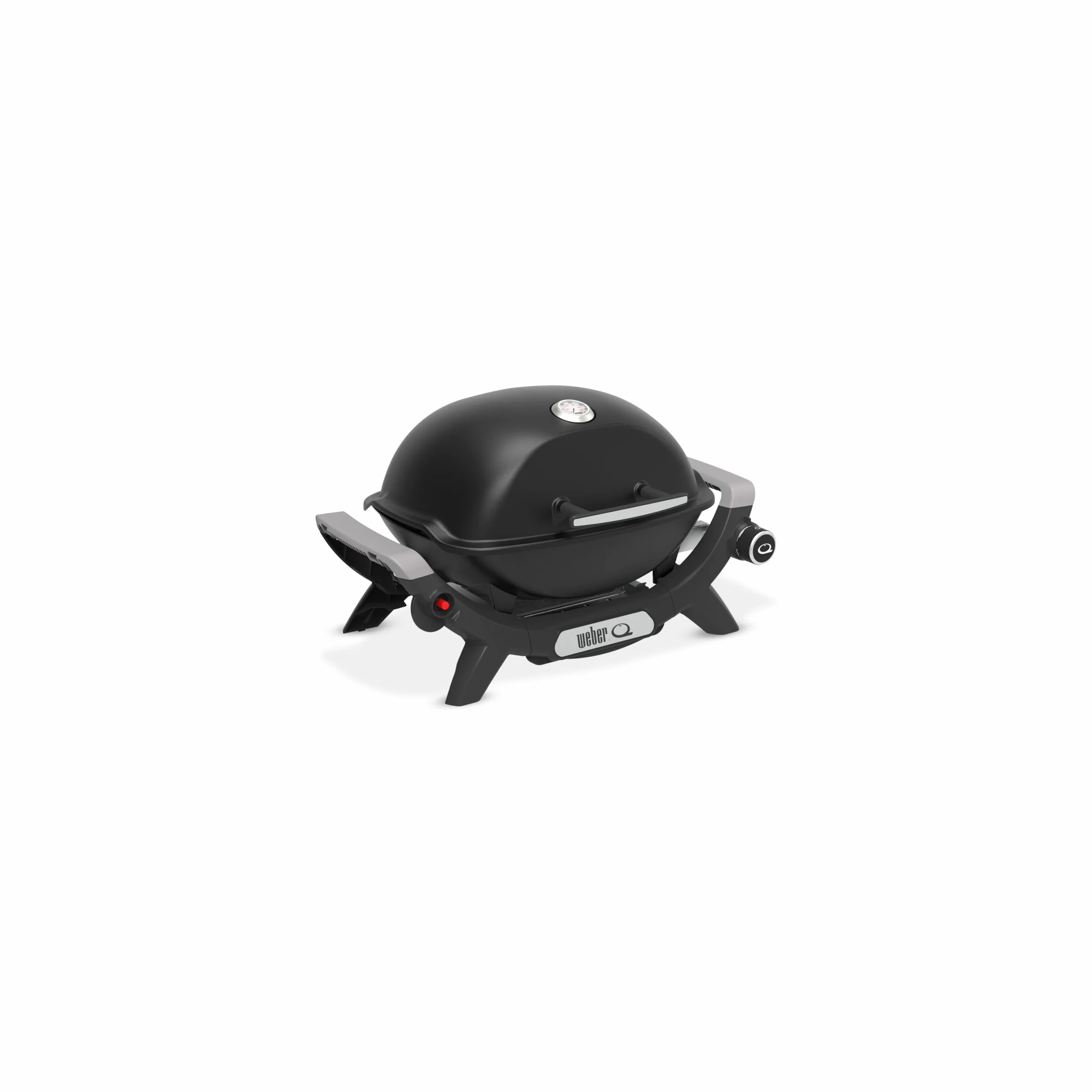 Weber Q 1100N barbecue a gas 42x31 cm superficie di cottura portatile 1 bruciatore griglia ghisa smaltata nero