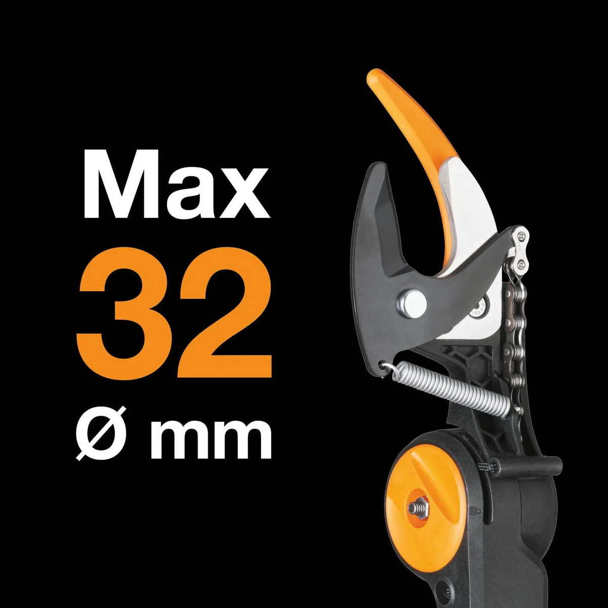 Fiskars Set Svettatoio Telescopico Bypass, Lama Acciaio, Manico Alluminio, 2,4-4 m, UPX86, Seghetto Acciaio Temprato 46 cm