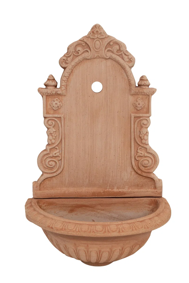 Fontana da Giardino in Terracotta Biscottini L41xPR25xH64
