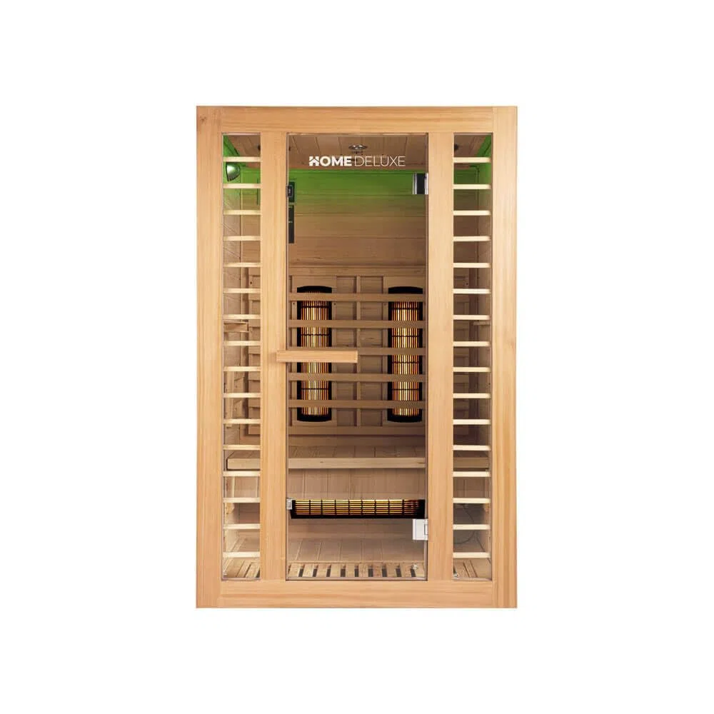 Home Deluxe sauna a infrarossi REDSUN M Deluxe 120x105x190 cm 2 persone cabina