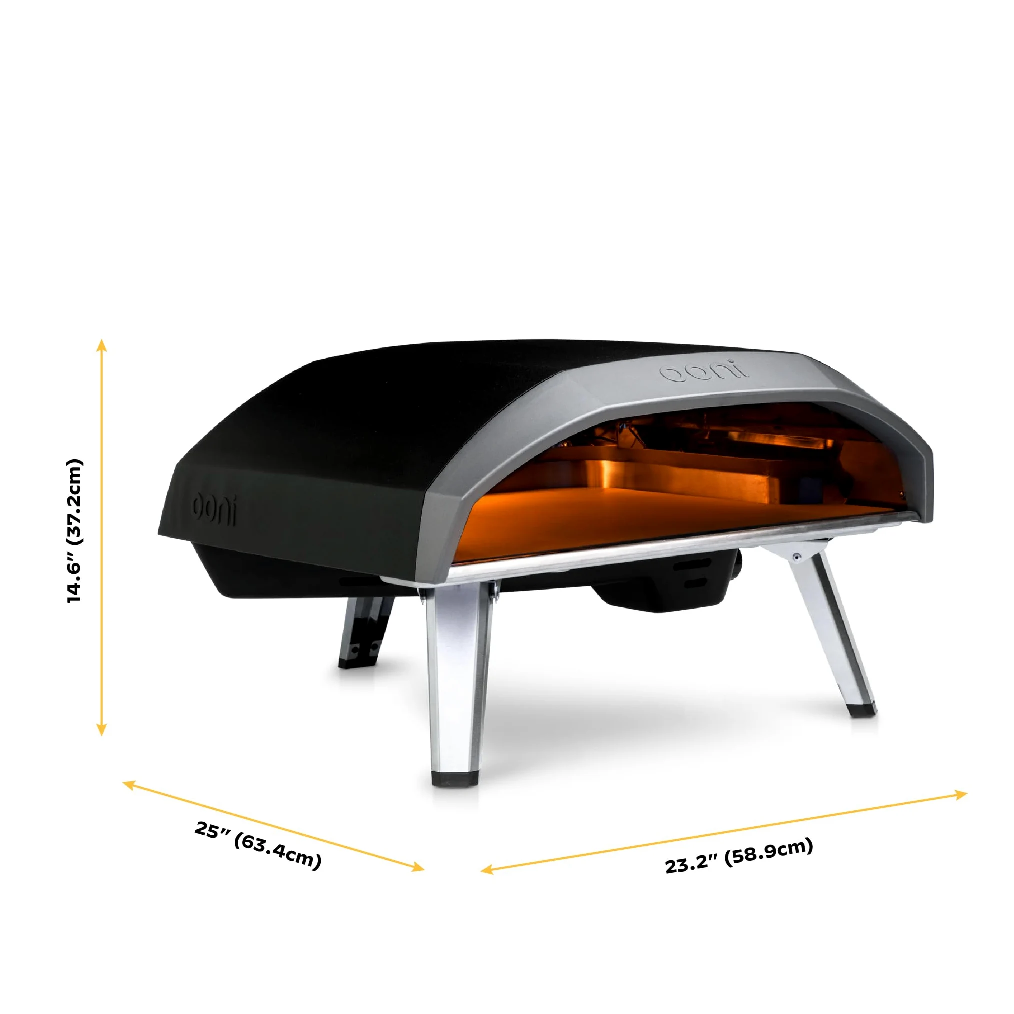 Ooni Koda 16 forno per pizza a gas da esterno 37 mBar