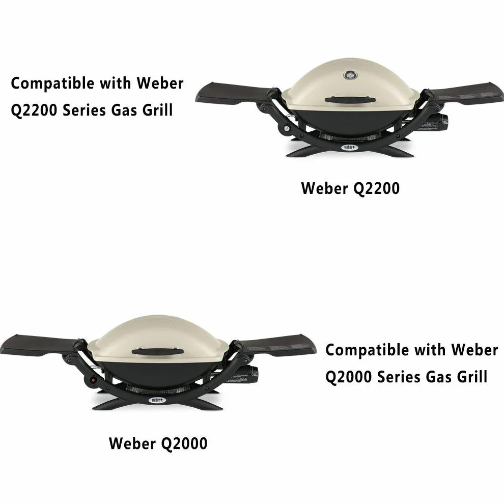 Onlyfire Tubo Bruciatore in Acciaio Inox per Weber Q200 Q2000 Gas Grill