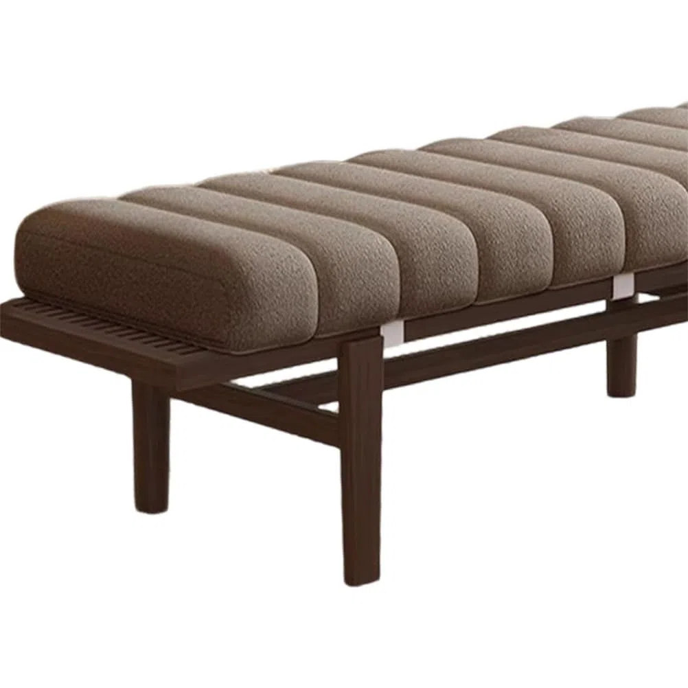 Generico Cuscino per Panca Interni 4,5 Cm Spesso Cuscino per Seduta120/150/100x40 Cm 90 X 30 Cm Antiscivolo Rettangolare Cuscini per Panca per Ingresso Finestra a Bovindo Patio,Marrone,30x180cm