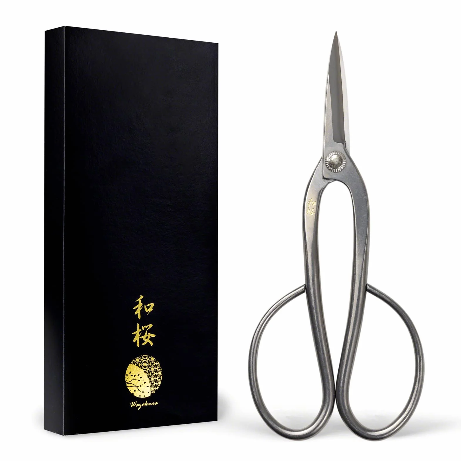 Forbici Ashinaga per Bonsai in Acciaio Inox Yasugi 200 mm Wazakura Giappone
