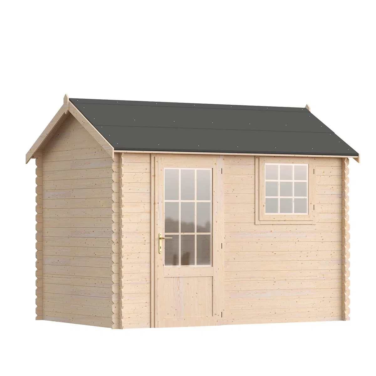 Casetta da giardino in legno per esterno 6 mq 3x2 metri 20mm MADE IN ITALY mod. FORMENTERA casetta in legno, rimessa attrezzi, deposito, box per esterni, con pavimento incluso
