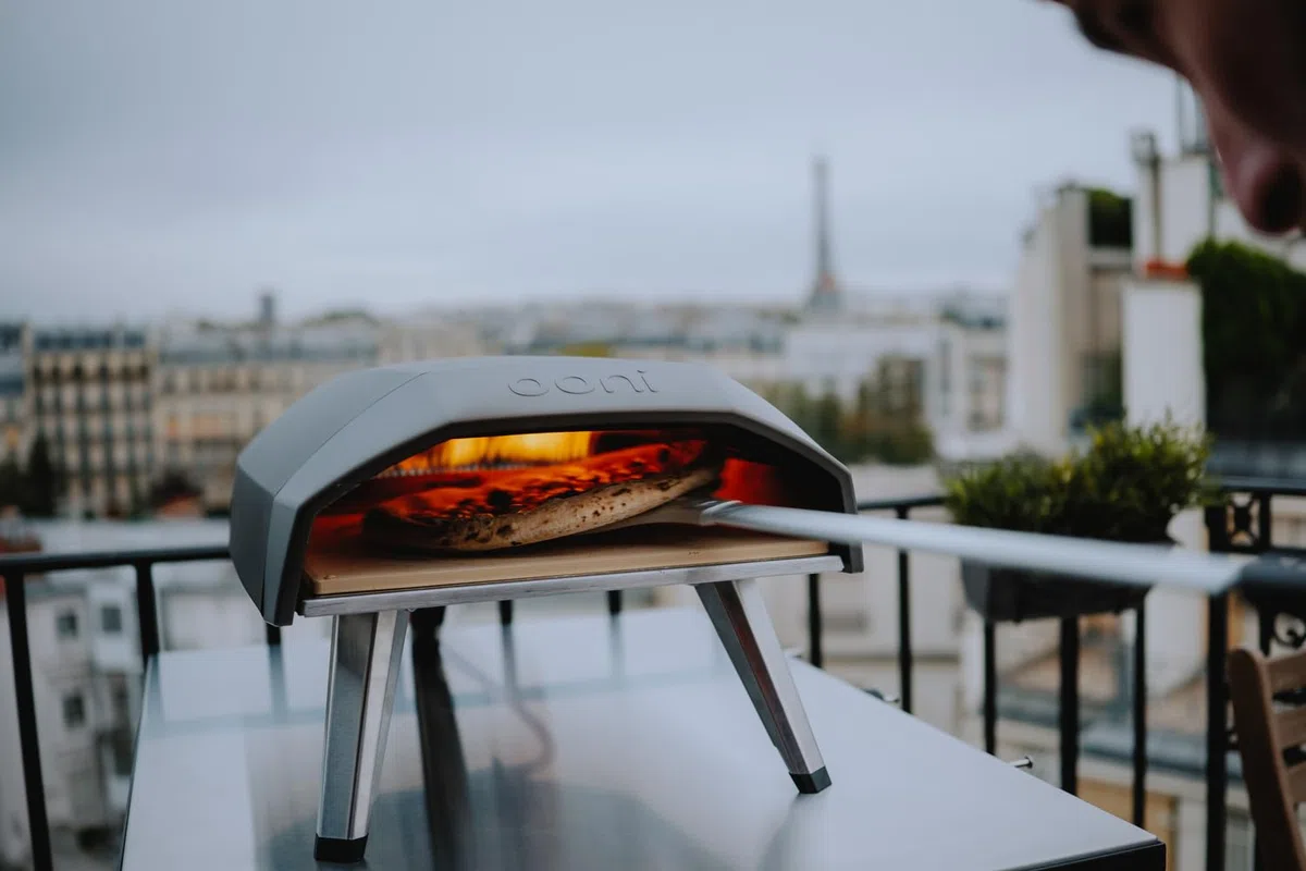 Ooni Koda 12 Forno per Pizza a Gas Portatile da Esterno Cottura Su Pietra